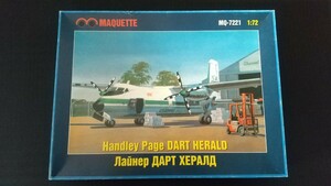 【送660円可・ジャンク】マケット 1/72 ハンドレ ページ ダート ヘラルド / MAQUETTE 1/72 Handley Page Dart Herald【7221】