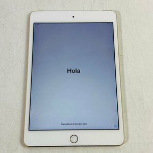 docomo iPad mini 4 Wi-Fi+Cellular 16GB ゴールド MK712J/A