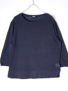 MARGARET HOWELLマーガレットハウエル 2020SS LINEN COTTON JUMPERリネンコットンプルオーバーニット[LKNA67781]