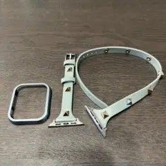 Apple Watch用 ミントグリーン バンド・フレーム