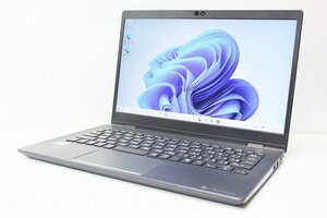 1円スタート ノートパソコン Windows11 東芝 dynabook G83 第8世代 Core i5 8250U SSD256GB メモリ8GB Windows10 カメラ 13.3インチ 薄型