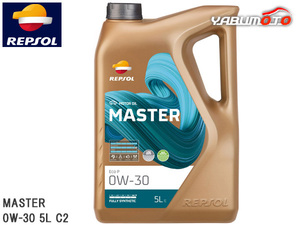 REPSOL エンジンオイル MASTER ECO-P 0W-30 5L C2 007455 全合成油 マスターレンジ モーターオイル レプソル 送料無料