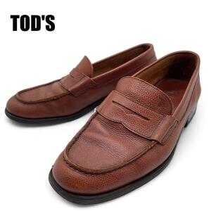 TOD’S トッズ　ローファー　ブラウン　サイズ６（２５cm相当）