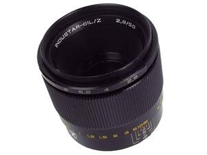 【中古】品※INDUSTAR-61L/Z 50mm/f2.8 マクロ M42マウント オーバーホール済み※絞り※