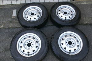 165/80R14 2022 ダンロップ スタッドレス SV01 NV200 114.3 100 4穴 ４本セット 97/95N LT ウインターマックス