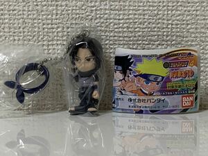 レア バンダイ 初版 NARUTO うちはイタチ キーホルダー 未使用品 ミニブック付 ストラップ ナルト フィギュア BANDAI グッズ コレクション