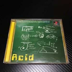 z PlayStation　プレイステーション　プレステ　PS1 PS ソフト　中古　アシッド　Acid　テクノパズル　シューティング？　パズル？