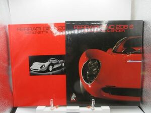 AA■英語洋書 フェラーリ書籍 FERRARI DINO 206S BERLINETTA ＆ SPIDER CAVALLERIA 1995年◆並■