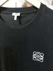 正規品 ★ LOEWE ロエベ レギュラーフィット Tシャツ H526Y22X75 サイズM ブラック　FK