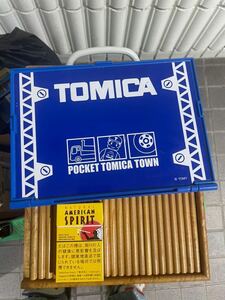 昭和レトロ アンティーク　トミカ　TOMICA ポケットトミカタウン　トミカパーキング　セット　ケース　ミニカー　札幌手渡し可能