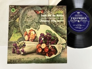 【盤美品/良好10inchペラ】Schubert 弦楽四重奏曲「死と少女」 Death and the Maiden/Hungarian String Quartet 日本コロムビア ZL-147