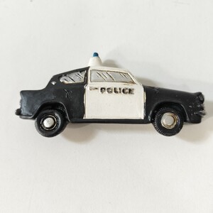 ビンテージタイプ レジン製 キッチンマグネット パトカー POLICE 8.5cm [ウォールアクセサリー 壁面装飾 マグネット 壁飾り USA アメリカ]