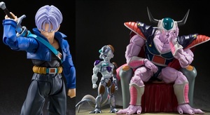 バンダイ S.H.フィギュアーツ　ドラゴンボール　トランクス-未来から来た少年-＆魂ウェブ限定・メカフリーザ＆コルド大王