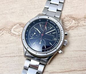 ハミルトン レマニア Hamilton HTC 5100 Chronograph 自動巻き キャリバー 17 jewels Hi-beat 28800bph