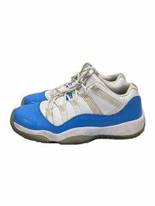 NIKE◆AIR JORDAN 11 RETRO LOW BG/エアジョーダンレトロロー/ホワイト/528896-106/24