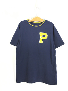 キッズ 古着 POLO Ralph Lauren 「P」 ワンポイント 100%コットン Tシャツ 10歳以上位 古着