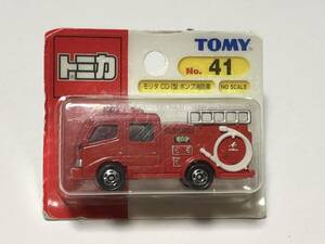 トミカ TOMICA モリタ CD-I型　ポンプ消防車 MORITA NO.41 中国製 タカラトミー　2010