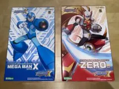 【新品未開封】コトブキヤ　ロックマンX プラモデル　エックス ゼロ セット