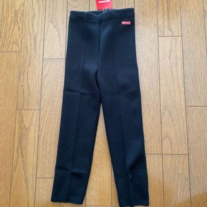 SALE　未使用　ミキハウス　ウール混　スパッツ　110 黒 スパッツ ストレッチ ボトムス パンツ ユニクロ UNIQLO