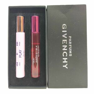 GIVENCHY ジバンシー ヴェリィ イレジスティブル ＆ プレイ フォー ハー ジェル パフューム 7.5ml×２点セット ☆送料350円