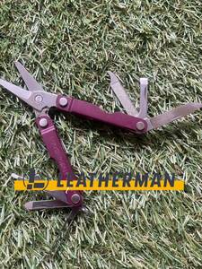 LEATHERMAN #033 MICRA ダークパープル　レザーマン マイクラ マルチツール ツールナイフ ハサミ