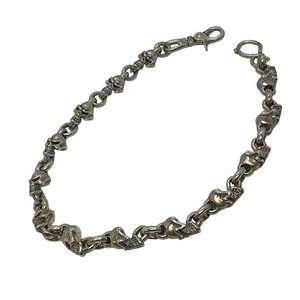 THIRTEEN DESIGNS SKULL WALLET CHAIN メンズ 中古 1