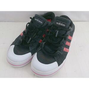 ◇ adidas アディダスBRAVADASKATE W FZ3248 スニーカー シューズ サイズ25ｃｍ ブラック レディース P