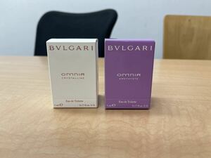 BVLGARI ブルガリ 香水 5ml × 2点セット