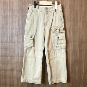 《キッズ》Polo by Ralph Lauren CHINO ポロ ラルフローレン チノ カーゴパンツ サイズ 5 古着 k24110151