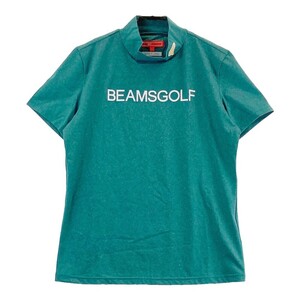 【1円】BEAMS GOLF ビームスゴルフ ハイネック 半袖Tシャツ ブルー系 L [240101207202] レディース