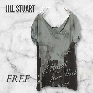 JILL STUART ジルスチュアート　Tシャツ/カットソー　半袖　プリント 3066 857