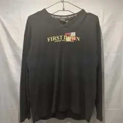 90s first down ファースト ダウン vintage 長袖 t