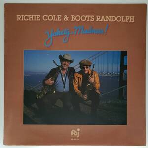 良盤屋◆LP◆Jazz;US 輸入盤 リッチー・コール&ブーツ・ランドルフ　Richie Cole & Boots Randolph/Yakety Madness! /1983 ◆J-2784