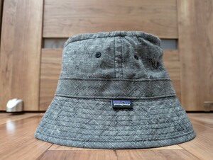 patagonia パタゴニア ハット 帽子 バケハ バケットハット　リバーシブル　ヘンプ　麻 キャップ　ウェーブフェアラー