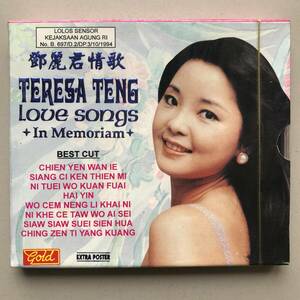 CD Teresa Teng 「 鄧麗君 : Love Songs 」テレサテン China Pop 90