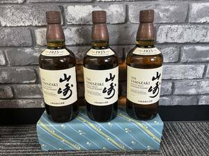 ☆売切り☆　SUNTORY　サントリー　ウィスキー　山崎　７００ｍｌ　１０月下旬入荷分　３本セット