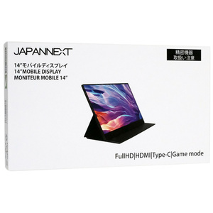 JAPANNEXT 14インチ タッチパネル搭載モバイルモニター JN-MD-IPS14FHDR-T [管理:1000029871]