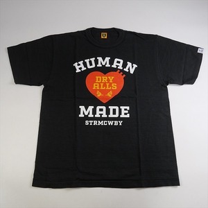 HUMAN MADE ヒューマンメイド 23SS GRAPHIC T-SHIRT #08 BLACK ハートロゴTシャツ 黒 Size 【XXL】 【新古品・未使用品】 20772026