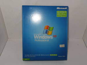 未開封　正規品 通常版 Microsoft WindowsXP Professional　ステップアップグレード