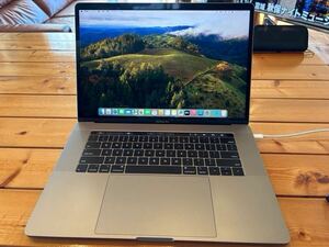 ☆★Apple【MacBook Pro 15インチ A1990】2018 i7(2.2GHz 6コア)/16GB/SSD 512GB USキーボード スペースグレー