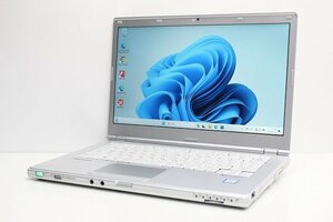 1円スタート ノートパソコン Windows11 WPS office搭載 Panasonic レッツノート CF-LX6 DVDマルチ 第7世代 Core i5 SSD256GB メモリ8GB