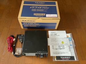 【新品同】YAESU FT-710 Field HF/50MHz 100W オートアンテナチューナー内蔵