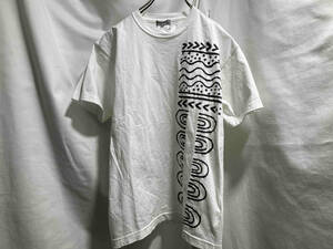 02ss COMME des GARCONS HOMME grafic T-shirt white コムデギャルソン オム グラフィックTシャツ ホワイト サイズS