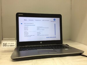 ジャンク/ HP HP EliteBook 820 G3 Intel Core i3-6100U メモリ8.19GB SSD256.06GB 【G19641】