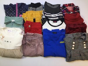 キッズ衣料(秋冬向け）　15点　まとめ売り　140～160cm　女の子向き　JENNI　GU　他　現状品　OS11.095　/12