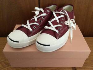 未使用 CONVERSE Addict コンバース アディクト JACK PURCELL ジャック パーセル カラー・MAROON マルーン サイズ・US11.5 30㎝ 