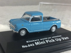 1/72 北原ワールドカーコレクション カララマ 第４弾　No.043　Mini Pick Up Van 車両 ケース 解説書