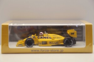 限定500台 スパークモデル 1/43 キャメル ロータス ホンダ 99T F1 Debut ブラジルGP 中嶋悟 1987 #11 純正タバコ仕様 TR011