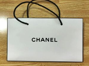 シャネル CHANEL 紙袋 ショッパー 白 ホワイト ショップ袋 送料140円