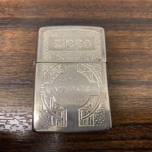 ICH【現状渡し品】ZIPPO ジッポ― オイルライター シリアルナンバー入り シルバー SV600 1993年3月製 着火未確認〈206-241215-KB-13-ICH〉